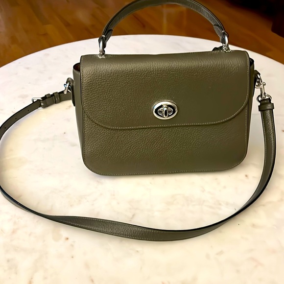 Coach Bags Coach Classic Leather Marlie Top Handle Satchel Color